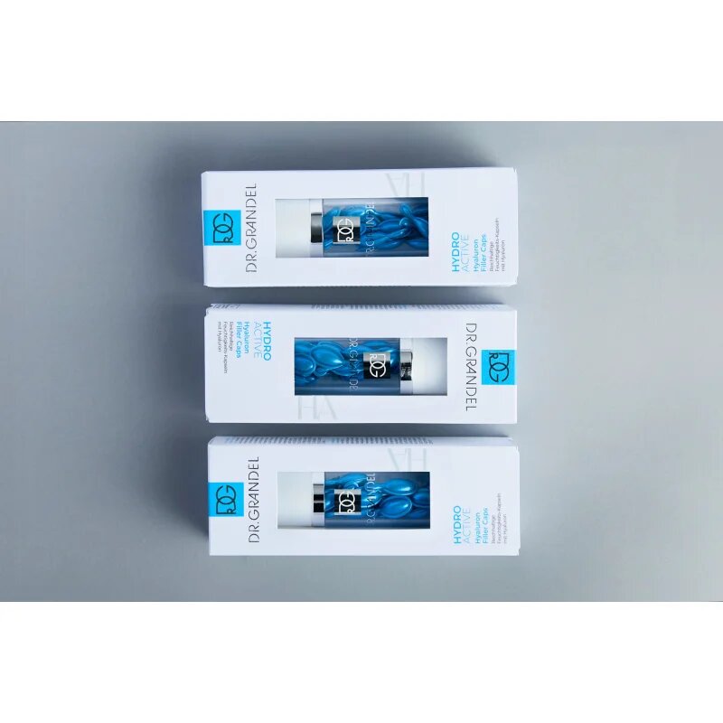 Dr. Grandel Hydro Active Hyaluron Filler Caps intenzivni vlažilni serum kapsule 28 kos