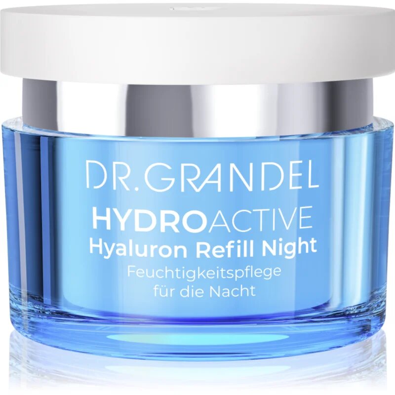 Dr. Grandel Hydro Active Hyaluron Refill Night nočna vlažilna krema 50 ml