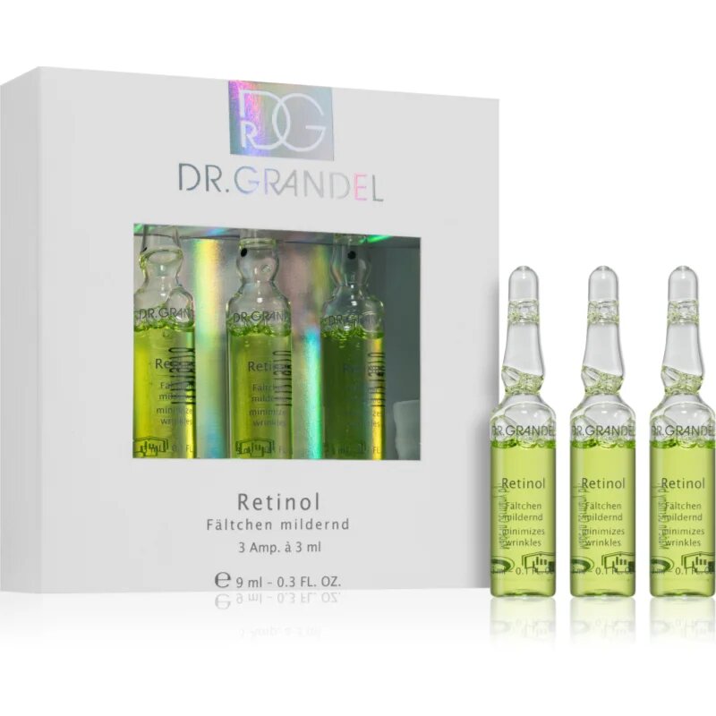 Dr. Grandel Retinol serum z retinolom proti gubam v ampulah 3x3 ml