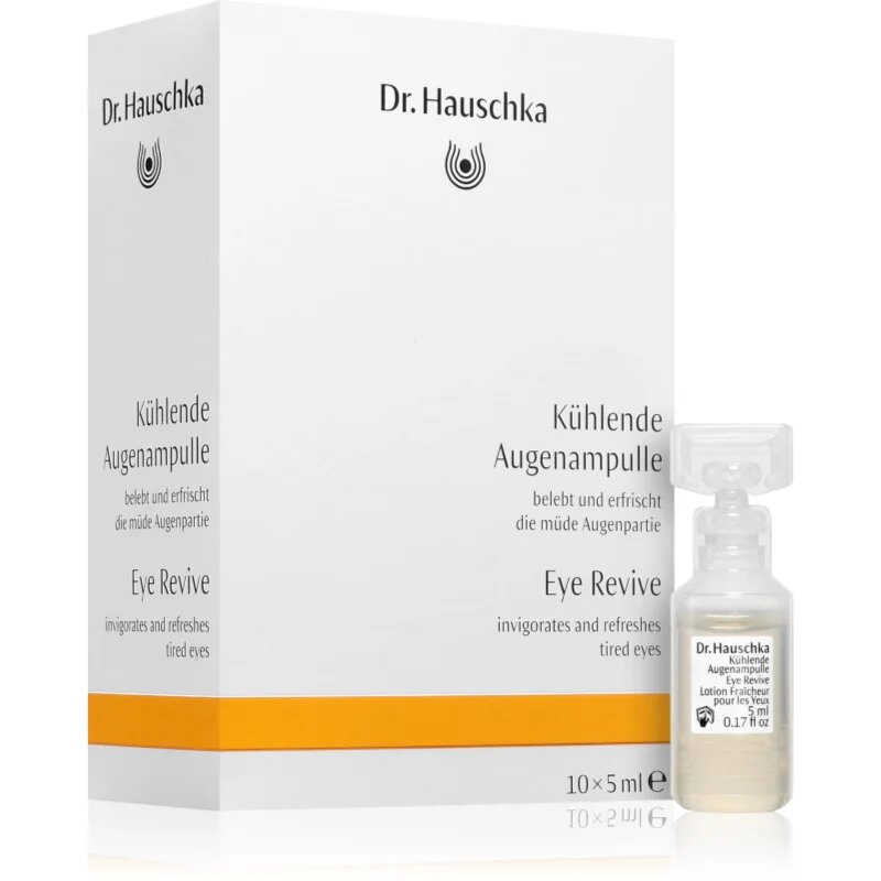 Dr. Hauschka Eye And Lip Care Eye Revive osvežilni obkladki za utrujene oči 10x5 ml