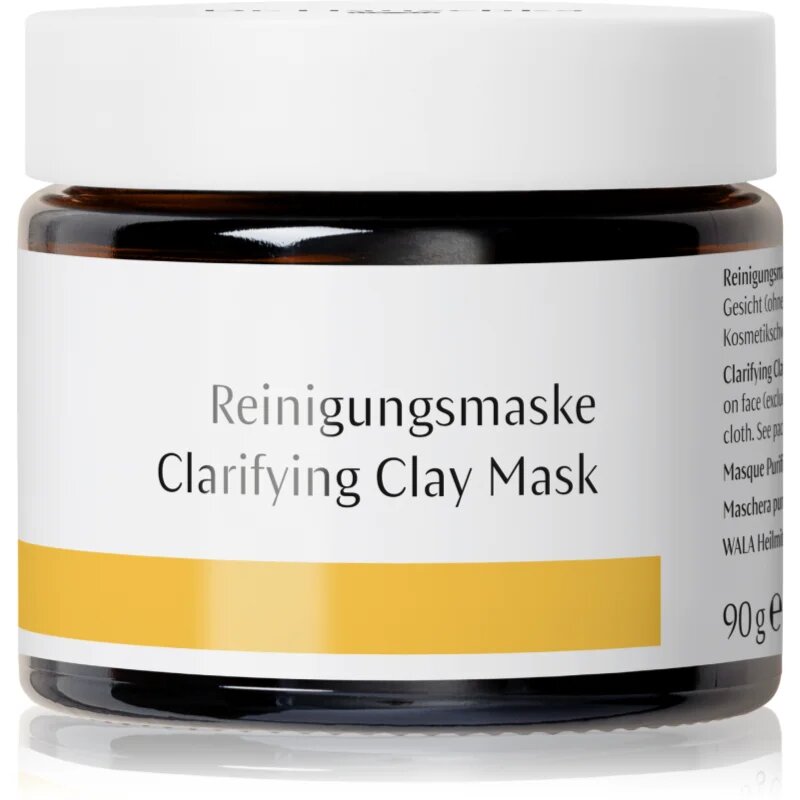 Dr. Hauschka Facial Care čistilna in posvetlitvena maska za obraz iz ilovice 90 g