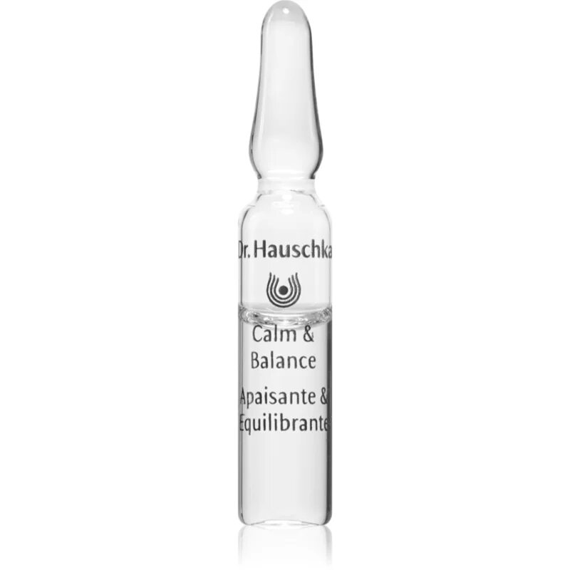 Dr. Hauschka Facial Care intenzivna pomirjajoča nega za občutljivo kožo 7x2 ml