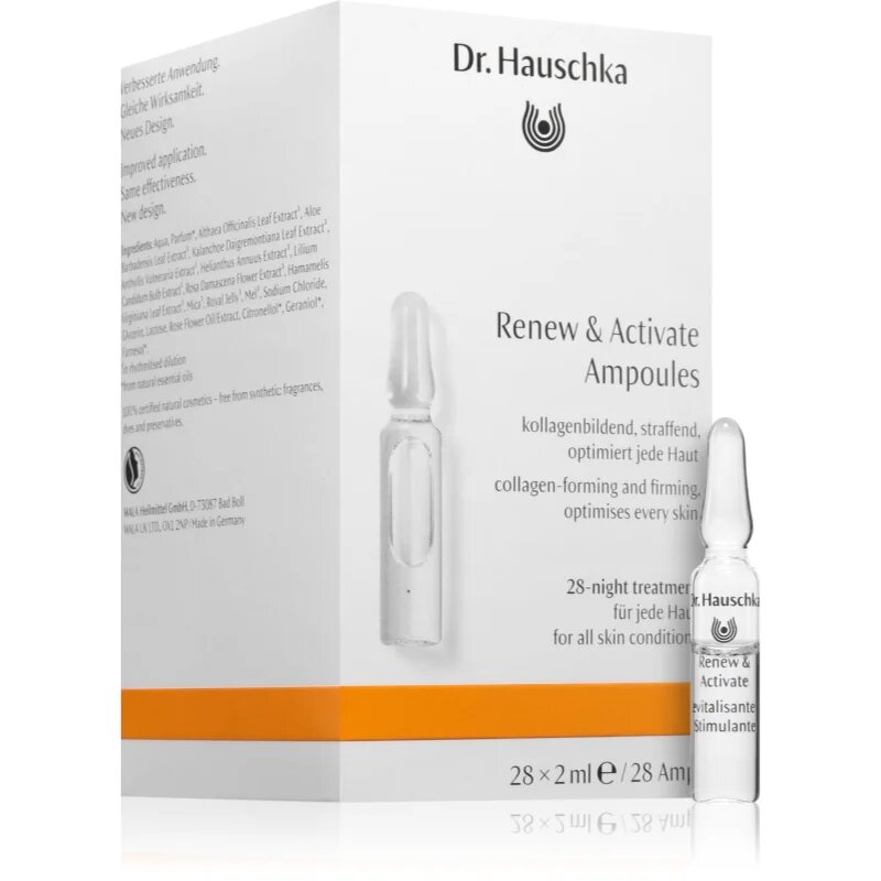Dr. Hauschka Facial Care obnovitvena intenzivna nega za učvrstitev obraza 28x2 ml