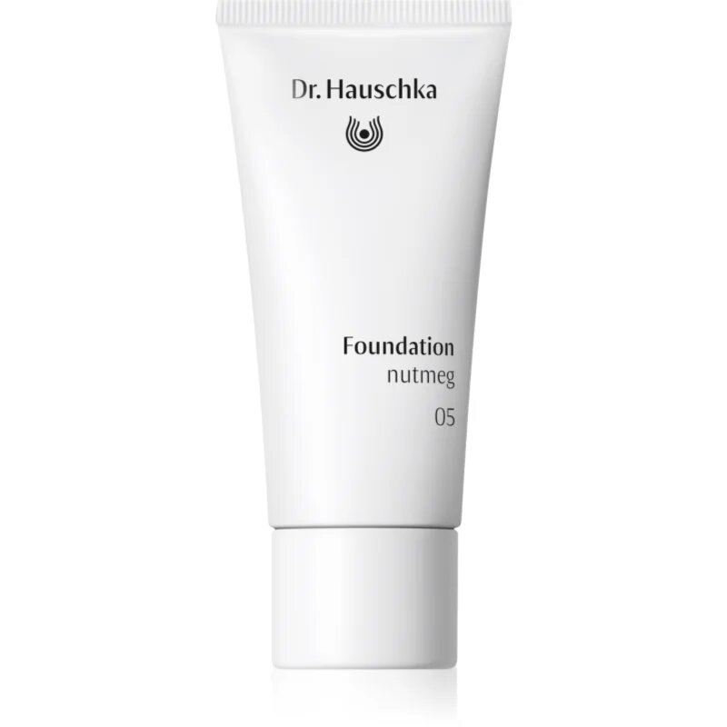 Dr. Hauschka Make-Up Foundation lahki tekoči puder odtenek 05 nutmeg 30 ml