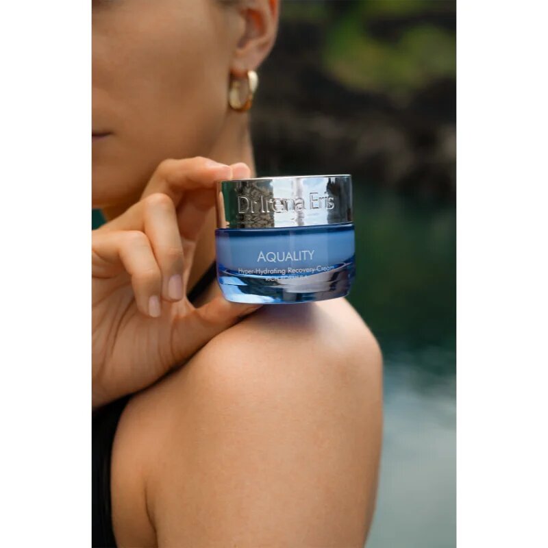 Dr Irena Eris Aquality Hyper-Hydrating Recovery Cream Rich Formula globinsko vlažilna krema proti gubam 50 ml