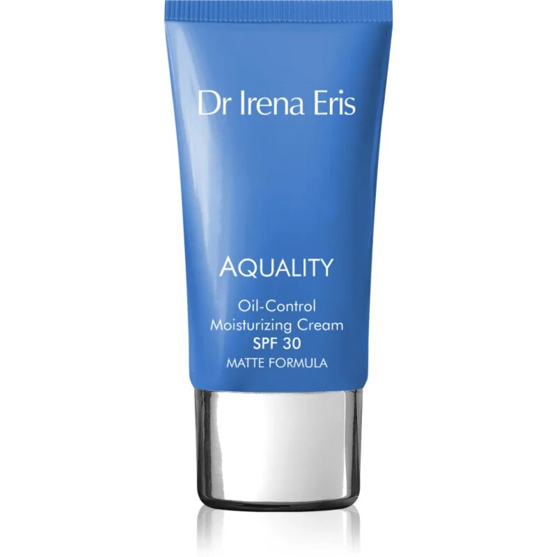 Dr Irena Eris Aquality Oil-Control Moisturizing Cream globinsko vlažilna krema proti gubam SPF 30 50 ml