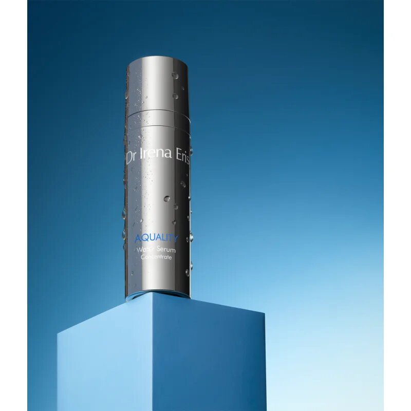 Dr Irena Eris Aquality Water Serum Concentrate intenzivni vlažilni serum za obraz proti staranju kože 30 ml