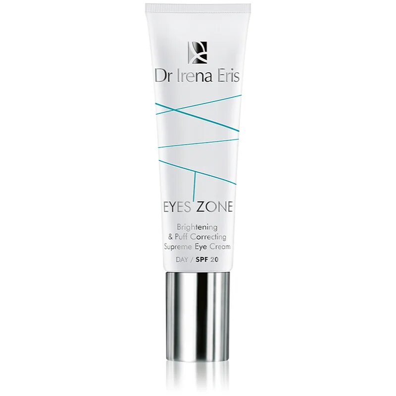 Dr Irena Eris Eyes Zone posvetlitvena krema za predel okoli oči proti zabuhlosti in temnim kolobarjem SPF 20 15 ml
