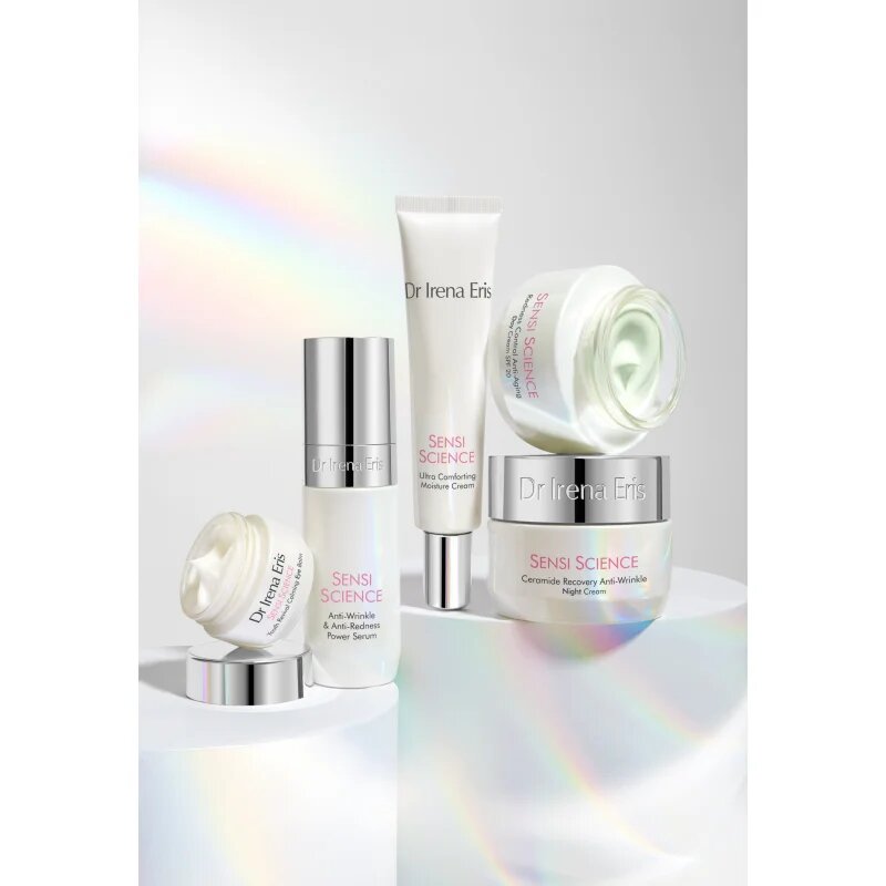 Dr Irena Eris Sensi Science Anti-Wrinkle & Anti-Redness Power Serum krepilni serum proti gubam 30 ml