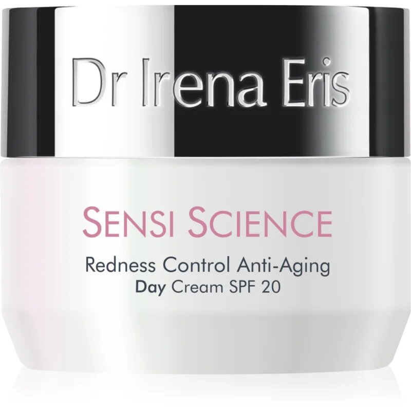 Dr Irena Eris Sensi Science Redness Control Anti-Aging Day Cream intenzivna gladilna dnevna krema proti gubam SPF 20 50 ml