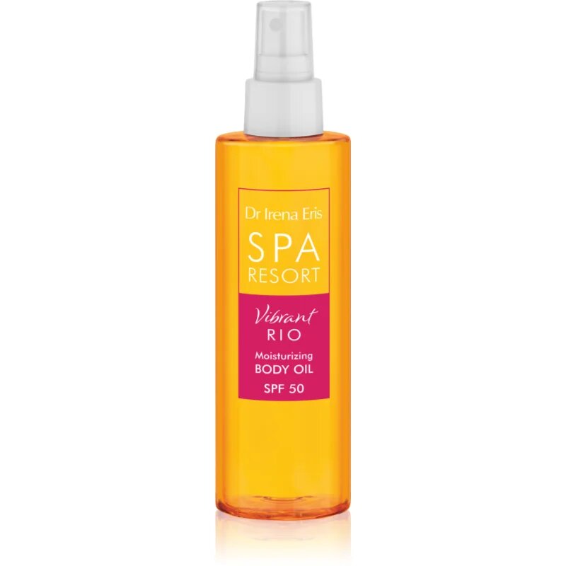 Dr Irena Eris SPA Resort Vibrant Rio negovalno olje za sončenje z vlažilnim učinkom SPF 50 200 ml