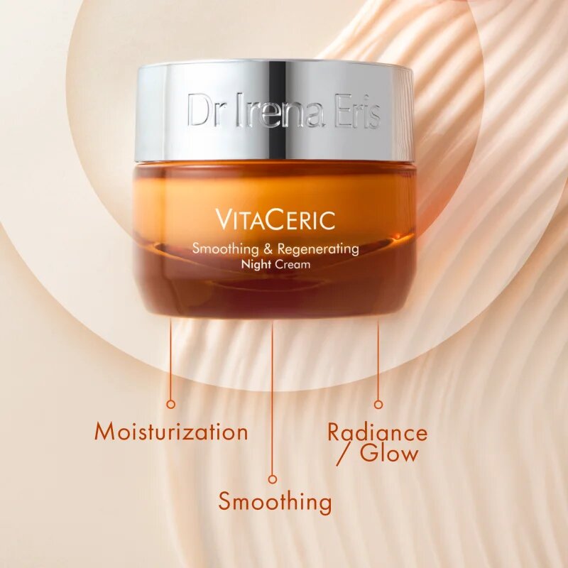 Dr Irena Eris VitaCeric nočna regeneracijska krema z gladilnim učinkom 50 ml