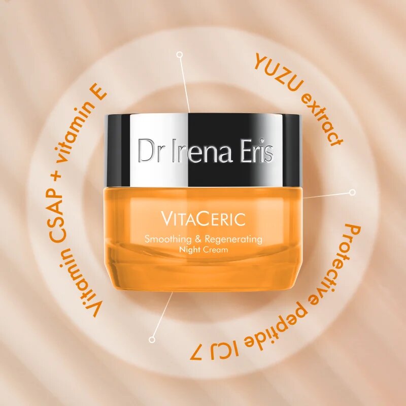 Dr Irena Eris VitaCeric nočna regeneracijska krema z gladilnim učinkom 50 ml