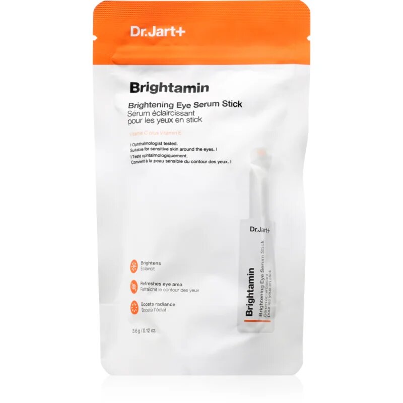 Dr. Jart+ Brightamin Brightening Eye Serum Stick posvetlitveni serum za predel okoli oči v paličici 3.6 g