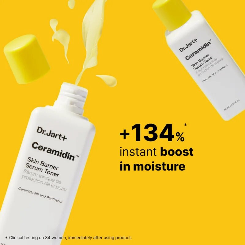 Dr. Jart+ Ceramidin™ Skin Barrier Serum Toner vlažilni tonik za obraz s ceramidi 150 ml