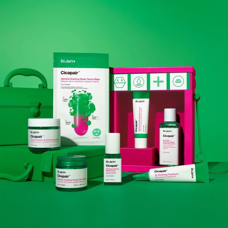 Dr. Jart+ Cicapair™ Intensive Soothing Repair Serum Mask maska iz platna z vlažilnim in pomirjajočim učinkom 25 g