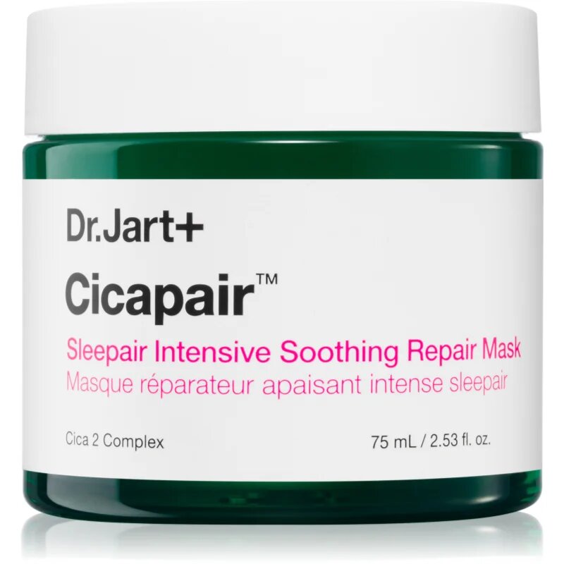 Dr. Jart+ Cicapair™ Sleepair Intensive Soothing Repair Mask maska za spanje z vlažilnim učinkom 75 ml