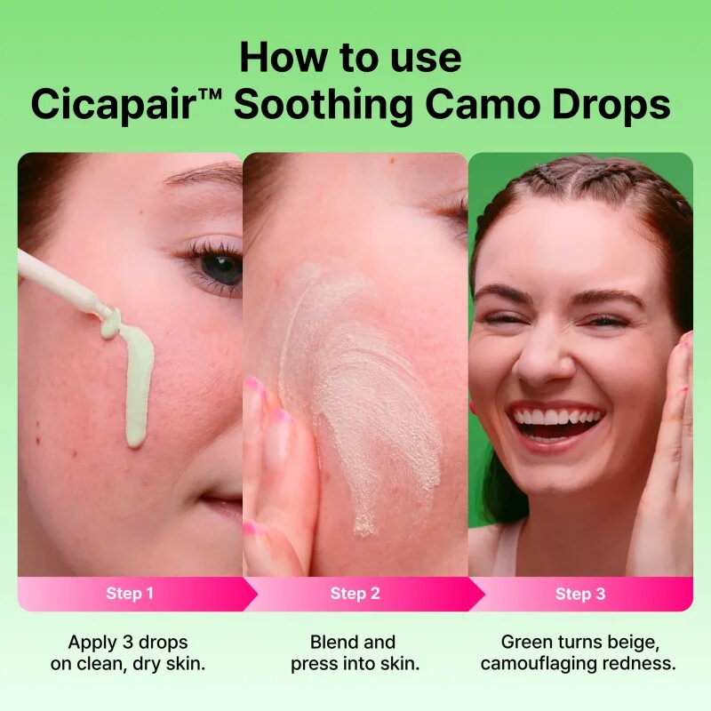 Dr. Jart+ Cicapair™ Soothing Camo Drops lahek tonirani fluid SPF 20 30 ml