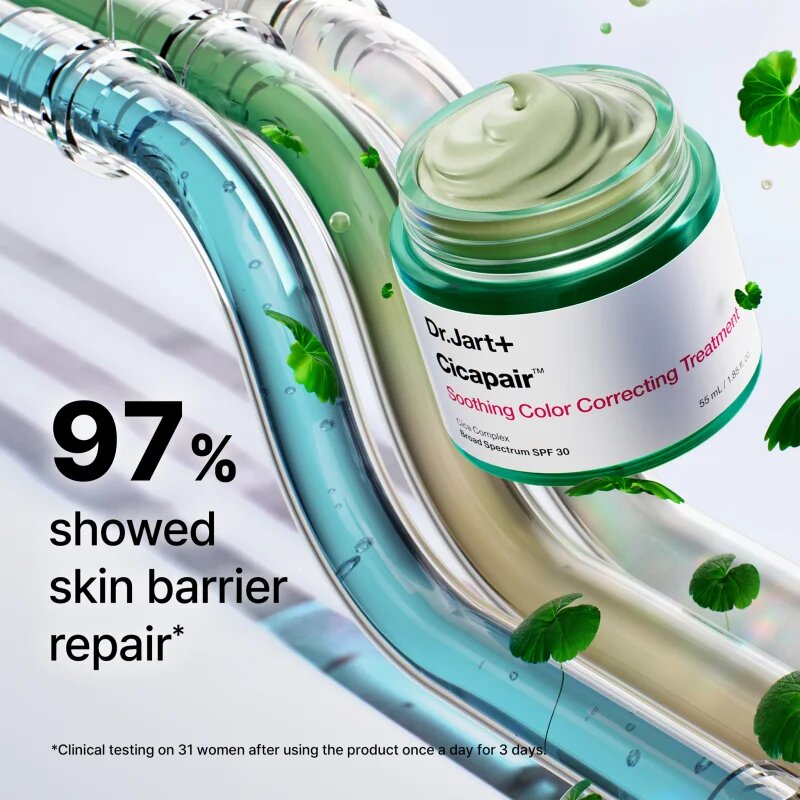 Dr. Jart+ Cicapair™ Soothing Color Correcting Treatment SPF 30 intenzivna krema za zmanjšanje rdečice SPF 30 30 ml