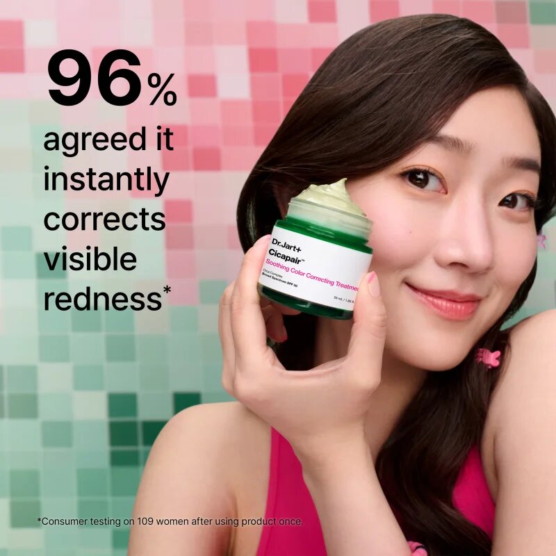 Dr. Jart+ Cicapair™ Soothing Color Correcting Treatment SPF 30 intenzivna krema za zmanjšanje rdečice SPF 30 30 ml