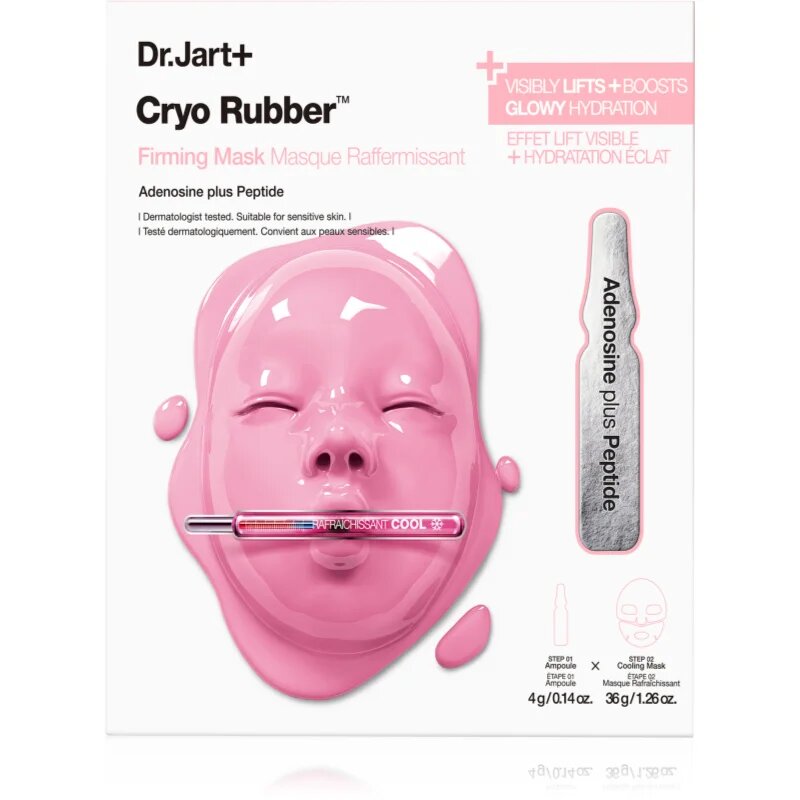 Dr. Jart+ Cryo Rubber™ Firming Mask intenzivna hidrogelna maska za učvrstitev obraza 40 g