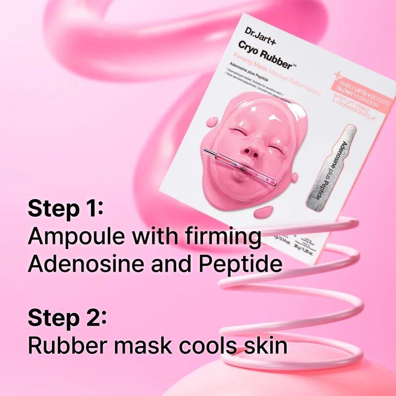 Dr. Jart+ Cryo Rubber™ Firming Mask intenzivna hidrogelna maska za učvrstitev obraza 40 g