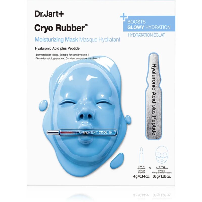 Dr. Jart+ Cryo Rubber™ Moisture Mask intenzivna hidrogelna maska z vlažilnim učinkom 40 g