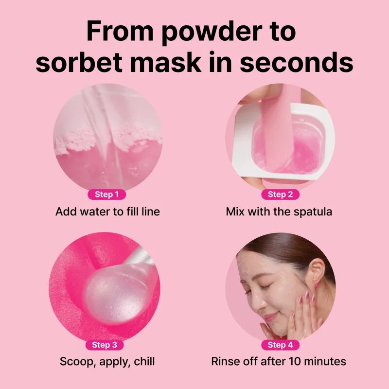 Dr. Jart+ Cryo Sorbet Icy Facial Mask vlažilna maska s hladilnim učinkom 3.06 g