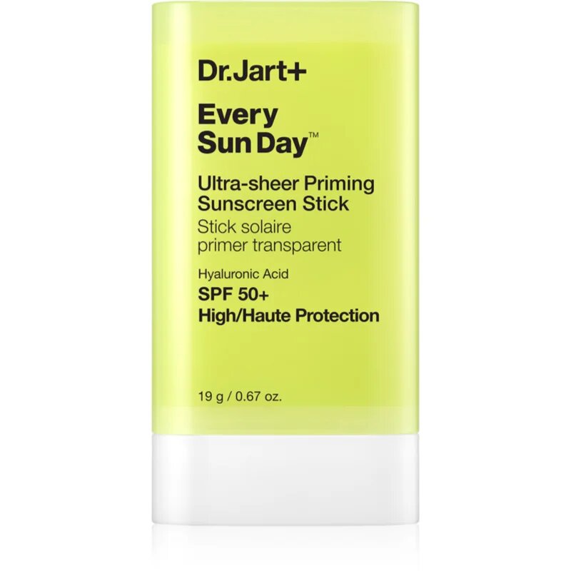 Dr. Jart+ Every Sun Day™ Ultra-Sheer Priming Sunscreen Stick SPF50 krema za sončenje v paličici 19 g