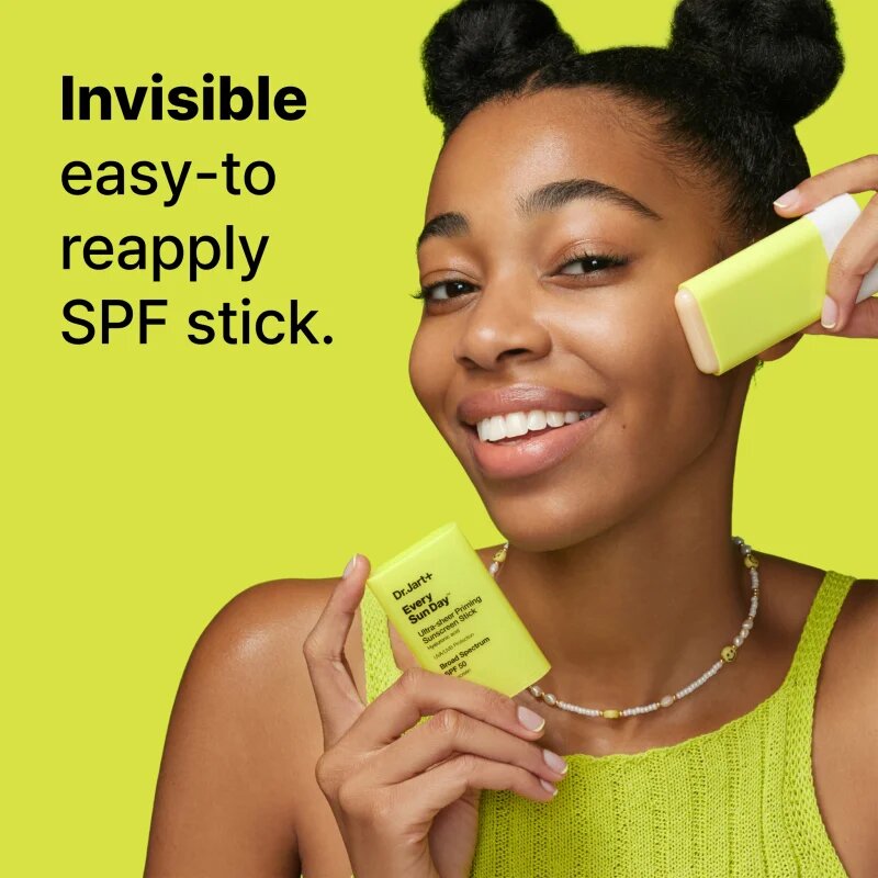 Dr. Jart+ Every Sun Day™ Ultra-Sheer Priming Sunscreen Stick SPF50 krema za sončenje v paličici 19 g