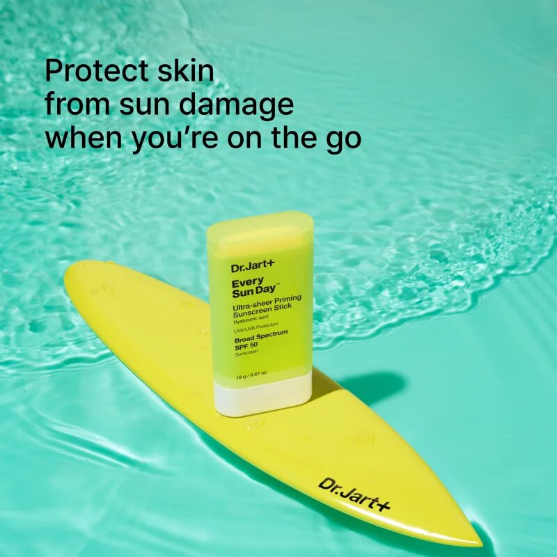 Dr. Jart+ Every Sun Day™ Ultra-Sheer Priming Sunscreen Stick SPF50 krema za sončenje v paličici 19 g