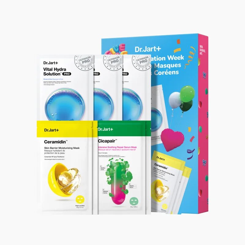 Dr. Jart+ Holiday K-Mask Hydration Week darilni set