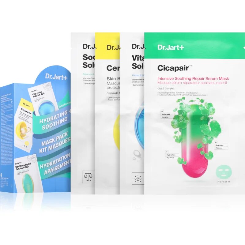 Dr. Jart+ Hydrating & Soothing Mask Kit darilni set