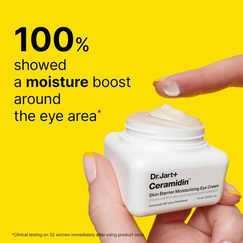 Dr. Jart+ Skin Barrier Moisturizing Eye Cream vlažilna krema za predel okoli oči s ceramidi 15 ml
