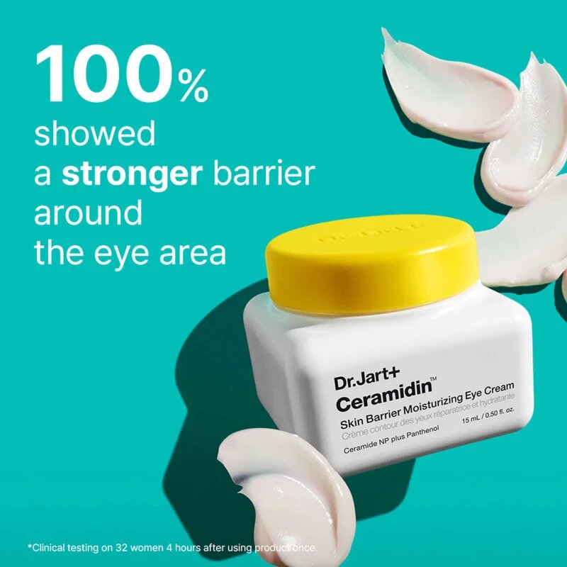Dr. Jart+ Skin Barrier Moisturizing Eye Cream vlažilna krema za predel okoli oči s ceramidi 15 ml