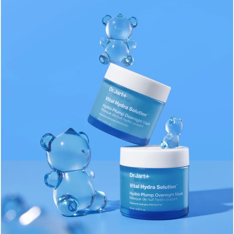 Dr. Jart+ Vital Hydra Solution™ Hydro Plump Overnight Mask nočna vlažilna maska s hialuronsko kislino 75 ml
