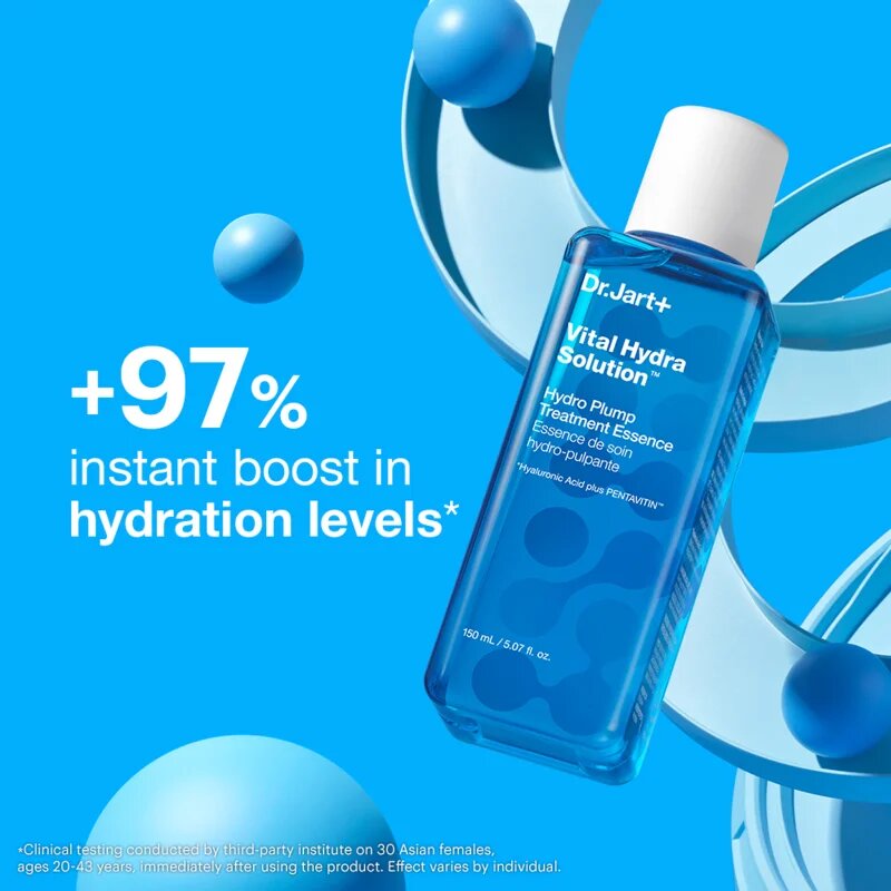 Dr. Jart+ Vital Hydra Solution™ Hydro Plump Treatment Essence vlažilna esenca s hialuronsko kislino 150 ml