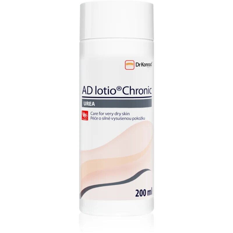 Dr Konrad AD lotio® Chronic losjon za telo za suho do zelo suho kožo 4% Urea 200 ml