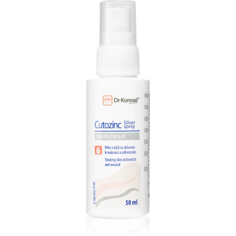 Dr Konrad Cutozinc Silver Spray pršilo za razdraženo kožo 50 ml