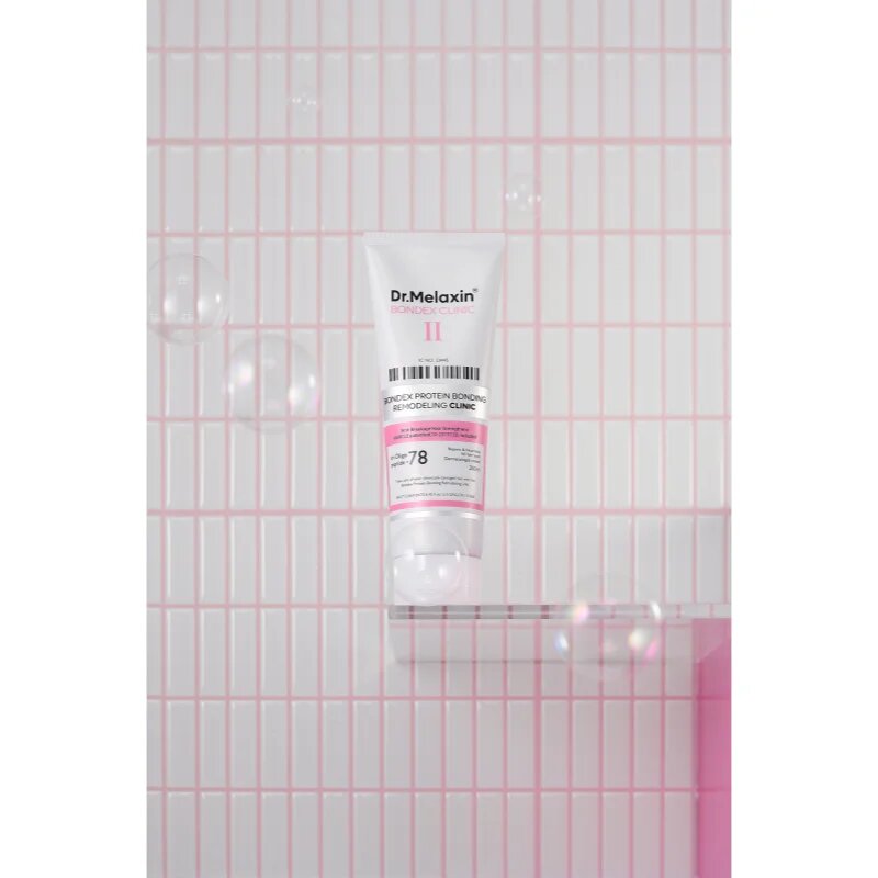 Dr. Melaxin Bondex Clinic Protein Bonding Remodeling Clinic obnovitvena nega za poškodovane in krhke lase 250 ml