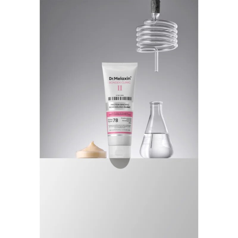 Dr. Melaxin Bondex Clinic Protein Bonding Remodeling Clinic obnovitvena nega za poškodovane in krhke lase 250 ml
