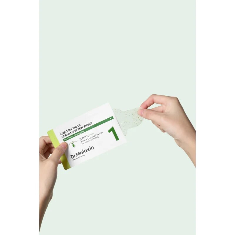 Dr. Melaxin Cactox 3-Step Nose Pore Pack globoko čistilna maska za nos 3 kos