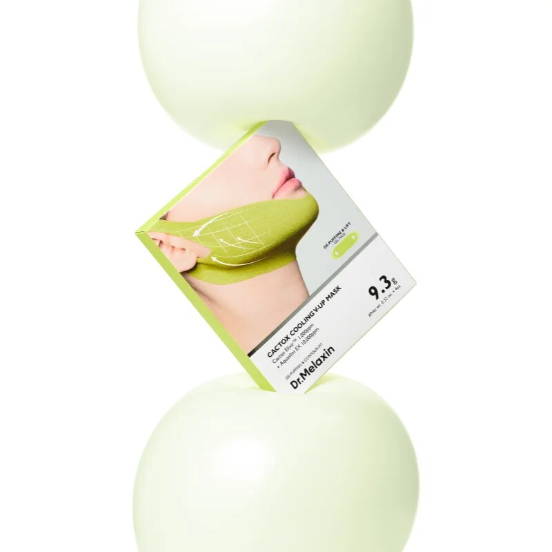 Dr. Melaxin Cactox Cooling V-Up Mask maska za oblikovanje obraza z vlažilnim učinkom 4x9.3 g