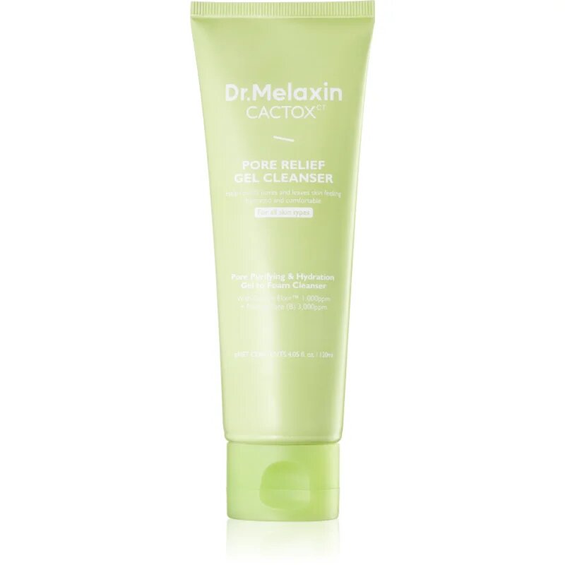Dr. Melaxin Cactox Pore Relief Gel Cleanser globoko čistilni gel za glajenje kože in zmanjšanje por 120 ml