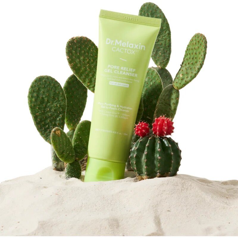 Dr. Melaxin Cactox Pore Relief Gel Cleanser globoko čistilni gel za glajenje kože in zmanjšanje por 120 ml