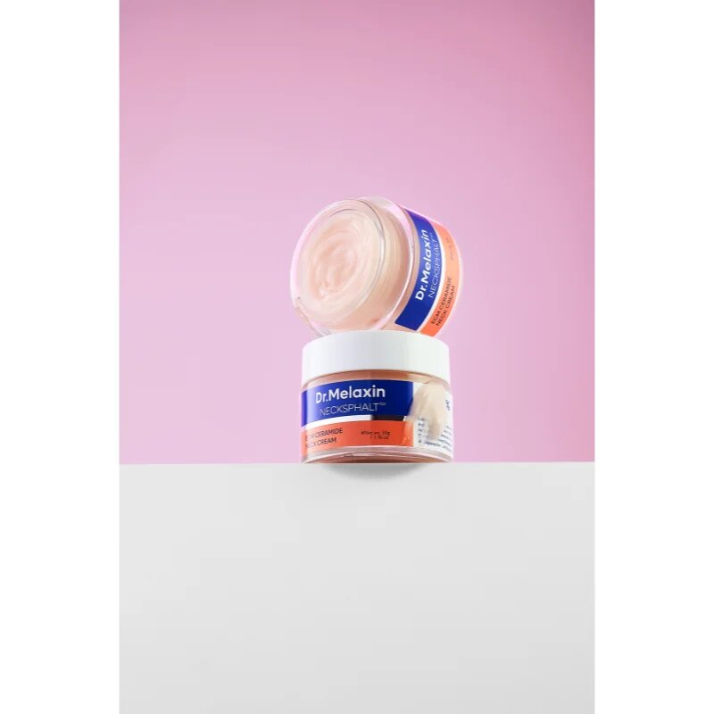 Dr. Melaxin Necksphalt ECM Ceramide Neck Cream učvrstitvena lifting krema za vrat in dekolte 50 ml