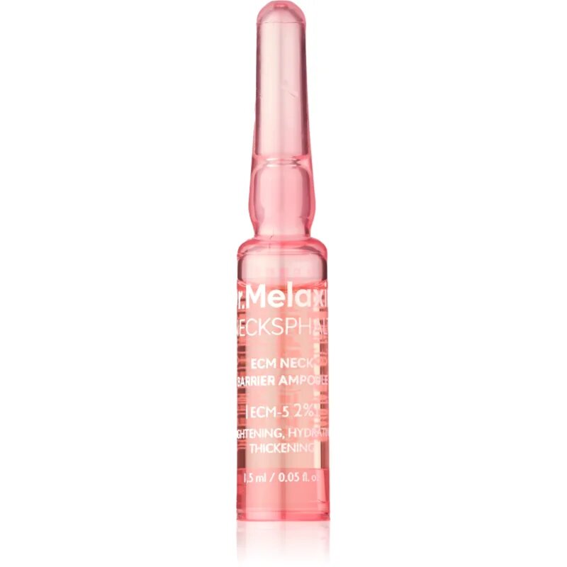 Dr. Melaxin Necksphalt ECM Ceramide Neck Serum intenzivni lifting serum za vrat in dekolte 10x1.5 ml