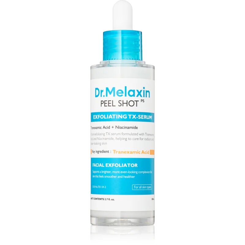 Dr. Melaxin Peel Shot Exfoliating TX-Serum vlažilni serum za obraz z učinkom eksfoliacije 80 ml