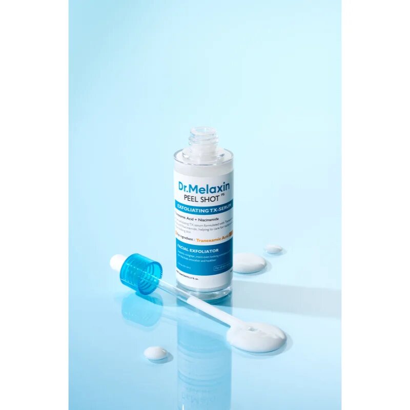 Dr. Melaxin Peel Shot Exfoliating TX-Serum vlažilni serum za obraz z učinkom eksfoliacije 80 ml