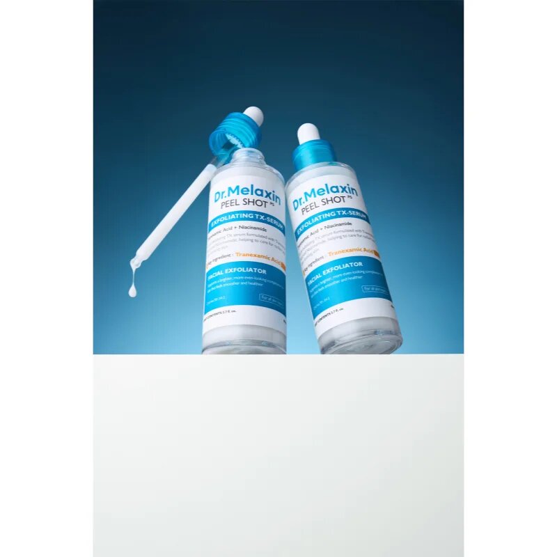 Dr. Melaxin Peel Shot Exfoliating TX-Serum vlažilni serum za obraz z učinkom eksfoliacije 80 ml
